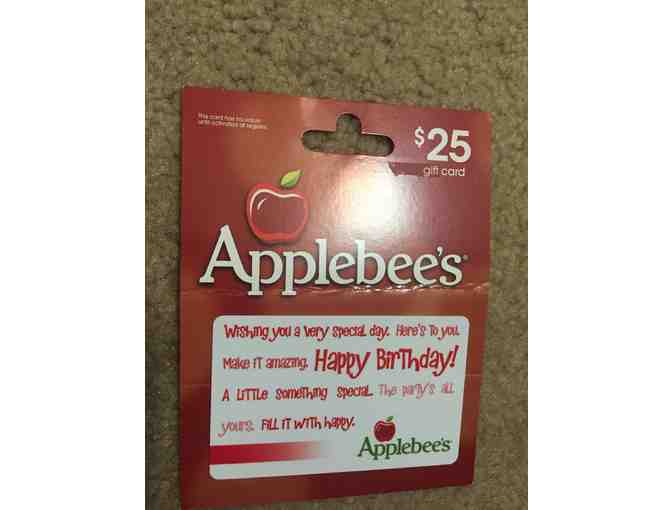$25 Applebees Gift Card - Photo 1