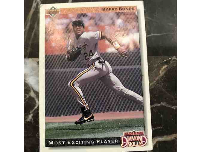 1992 Barry Bonds Most Exciting Player Card