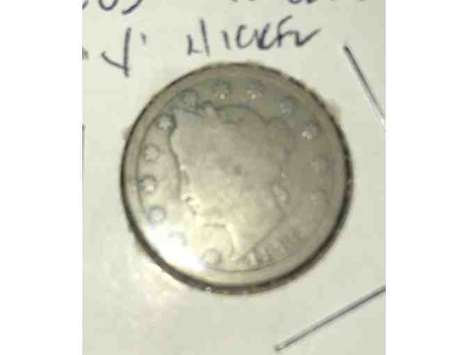 1883 United States 'V' Nickel