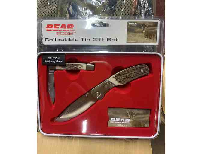 Bear Edge Collectible Tin Knife Set - Photo 1