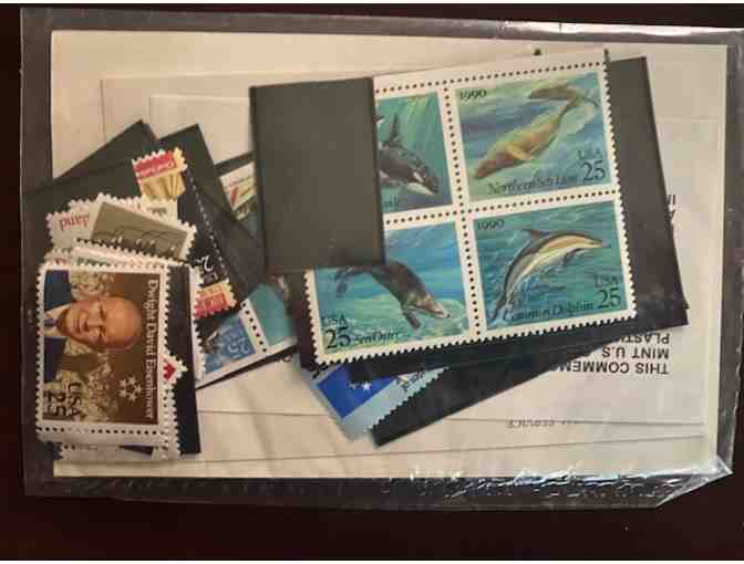 1990 United States Post Office Commemorative Book with Stamps