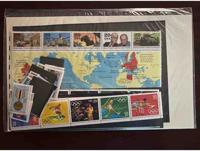 1991 Commemorative Stamp Book with affixed Stamps