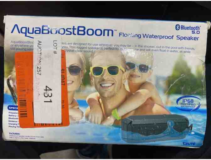 AquaBoostBoom Waterproof Bluetooth Portable Speaker - Photo 1