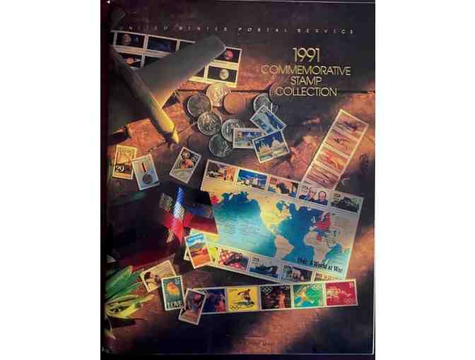 1991 Commemorative Stamp Book with affixed Stamps