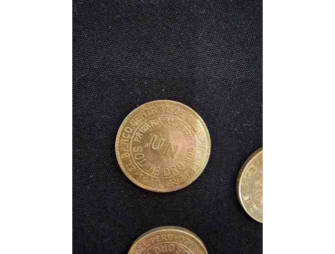 Lot of 3 (UN) 1 Sol Peru coins