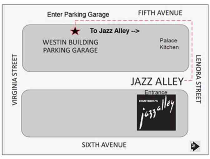 Dimitriou's Jazz Alley - Admission and Dinner for Two