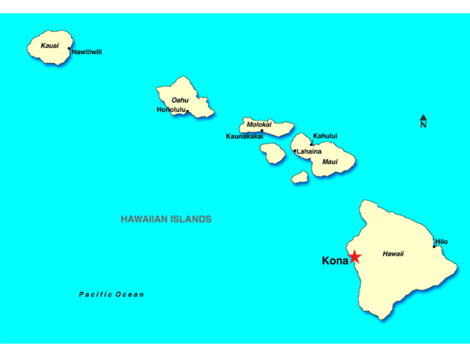 Kailua-Kona, Big Island, Hawaii 7-Night Condo Accommodations