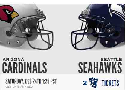 Pair of Tickets to the Dec. 24th Seahawks vs. Arizona Cardinals Game (Row M)