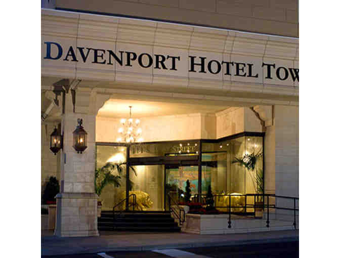 Deluxe Room at The Davenport Tower, One Night Stay