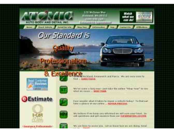 Complete Auto Detail from Atomic Auto Body, Inc.