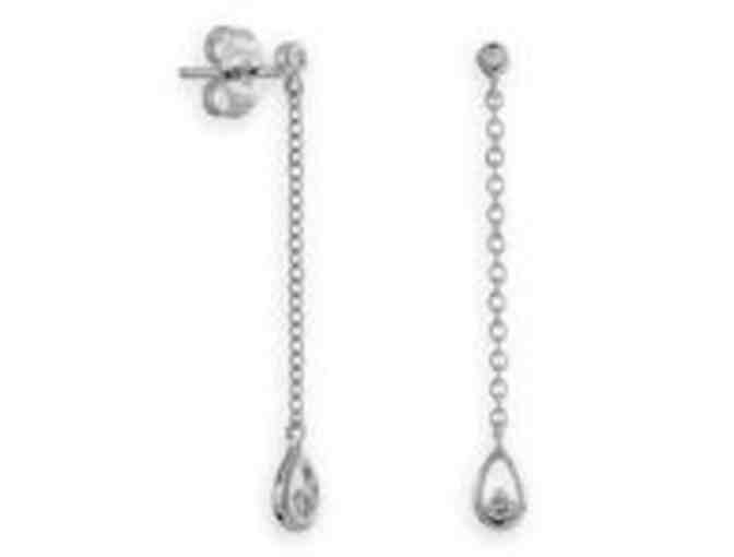 Diamond Drop Earrings