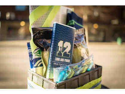 Seahawks Snacks & Swag Basket