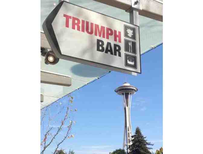 $50 to Triumph Bar in Lower Queen Anne
