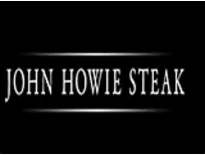 Chef John Howie Restaurant Gift Certificate package