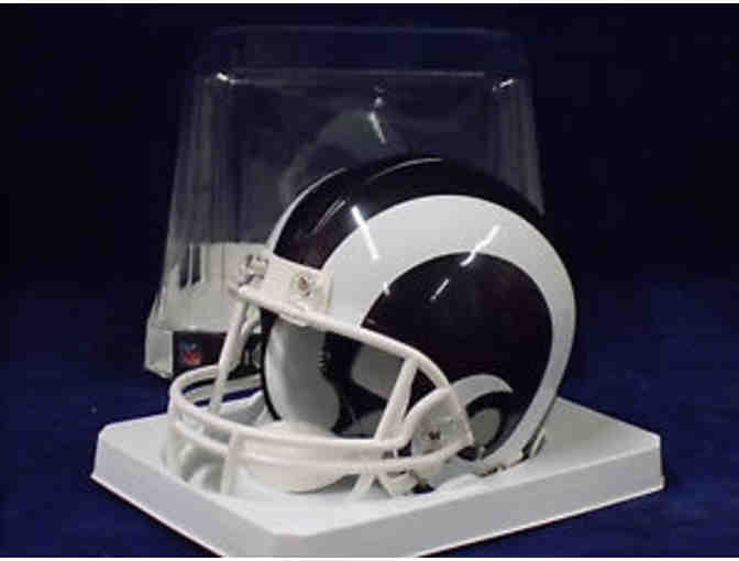 Personalized mini helmet autographed to you from Cooper Kupp NFL Los Angeles Rams WR