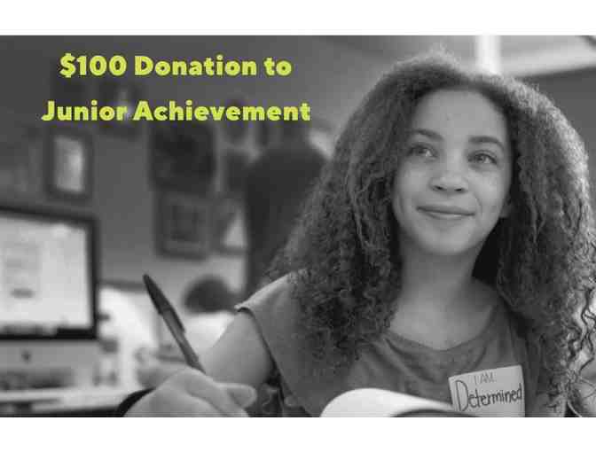 $100 Donation to Junior Achievement