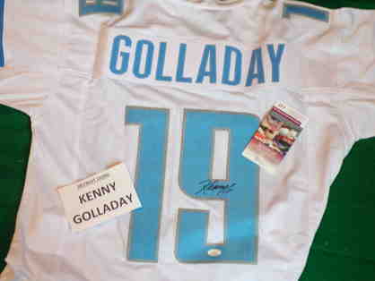 Detroit Lions Kenny Golladay Autographed Jersey