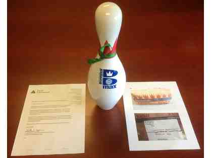 Bowling Pin Used on the Set of The Big Lebowski
