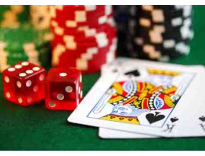 Night of Poker or Blackjack at Your Home with 21 Fun Casino Parties