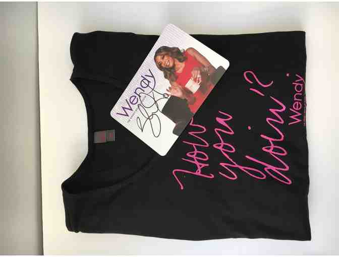 2 VIP Tickets to the Wendy Williams Show + Short Sleeve V-Neck Tee Shirt