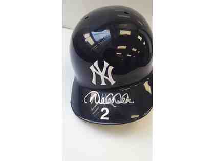 Derek Jeter Autographed Helmet