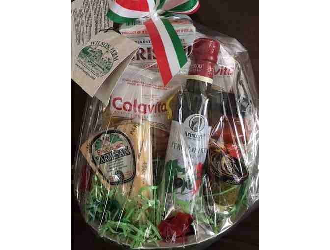 Wilson Farm Italian Gift Basket ($110 Value)