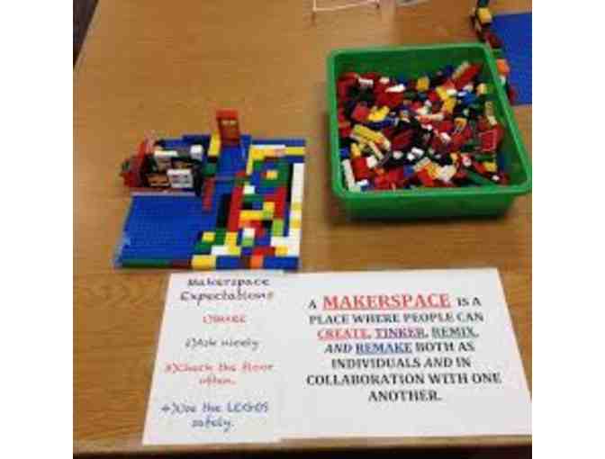 Makerspace Party at JQES with Teachers Ms. Blake and Ms. Boulogne!