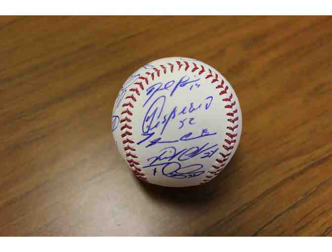 Autographed 2015 Detroit Tigers Team Baseball