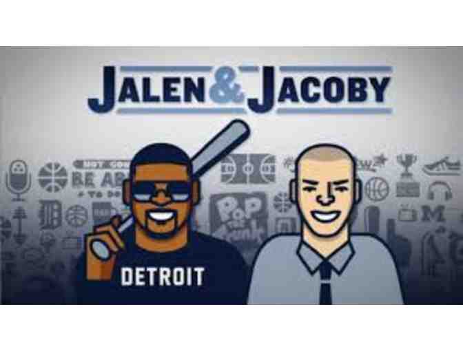Attend a Jalen & Jacoby Radio Show and Podcast