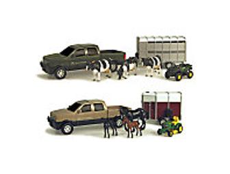 TOMY Toys - Collection of 5 John Deere Trucks