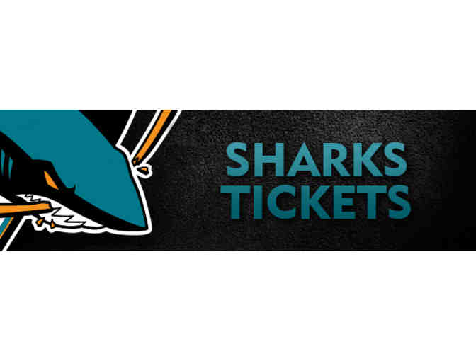 San Jose Sharks 2015-2016 Game Tickets