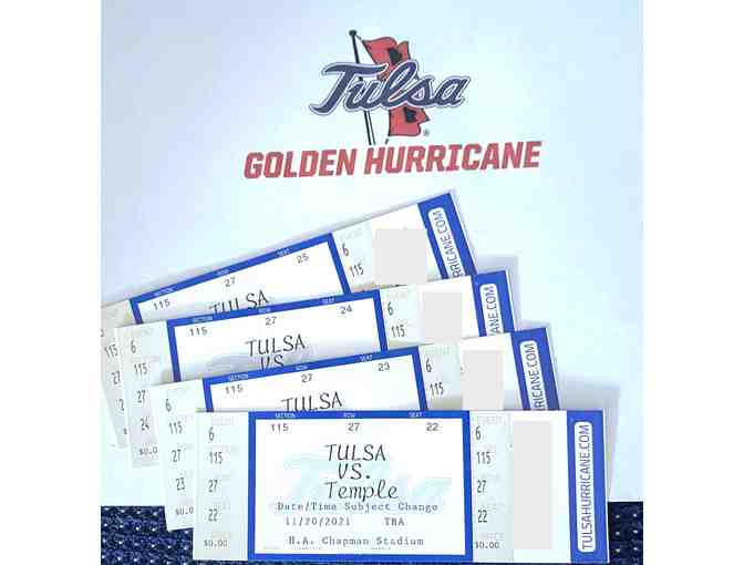 4 tickets to Tulsa vs Temple game on Nov 20 (time TBA)