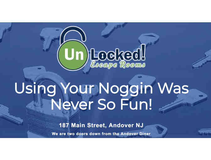 Unlocked! Escape Rooms - 4 Admissions!