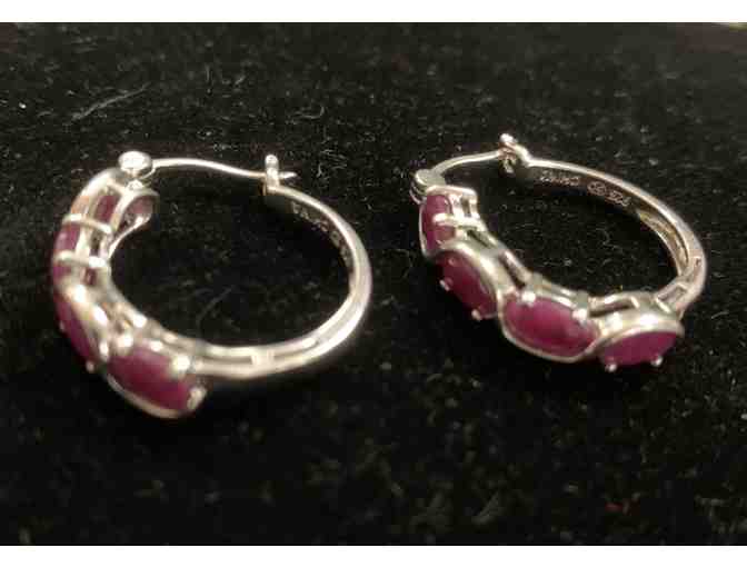 Ruby Earrings