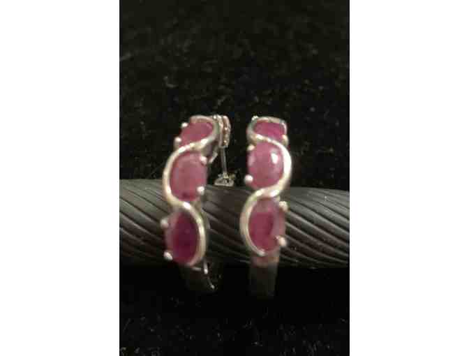 Ruby Earrings