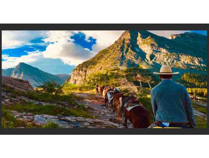 Horseback Ride & Hike Through Glacier!