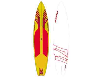 Paddleboard-Naish Quest 12'0 Stand Up with Paddle and Belt Pack Life Jacket