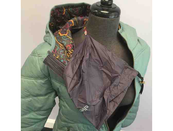 Women's Insulated Hooded Jacket by Sherpa Adventure Gear - Size Medium