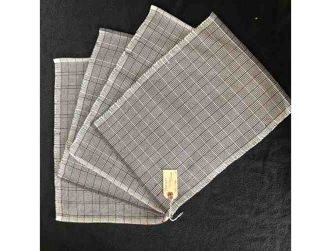 Beautifully Hand-woven set of 4 100% cotton placemats