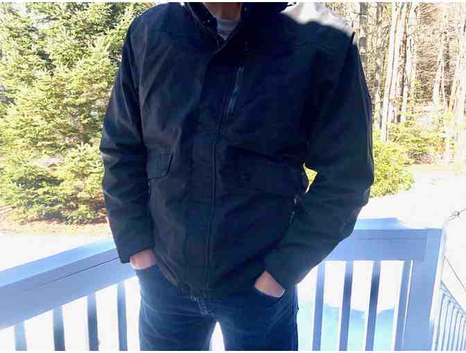 Men's Black, Nylon, Raincoat from Mountain Khakis - Size Medium - Photo 1
