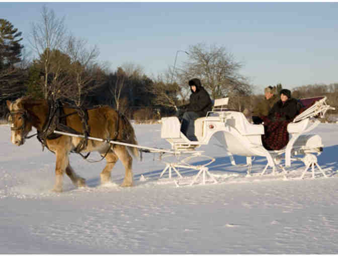 Horse-drawn Sleigh or Carriage Ride for 4 from Rockin' Horse Stables - Photo 1
