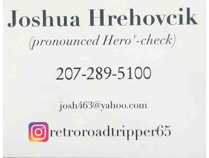 Joshua Hrehovcik Framed and Matted Photograph $100 value