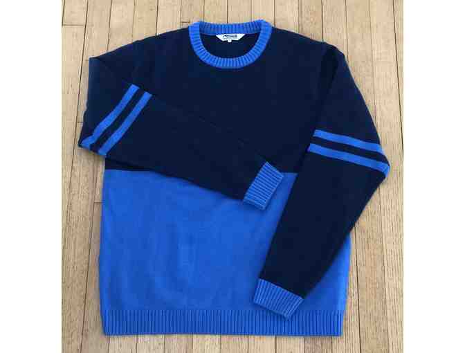 Mountain Khakis Men's - Size Large, Blue Merino Wool POW Sweater
