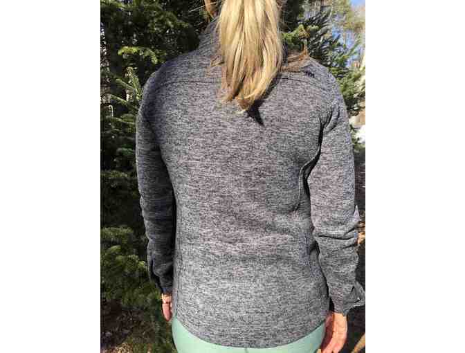 Women's Fleece Jacket by Mountain Khakis grey/black - Size Small