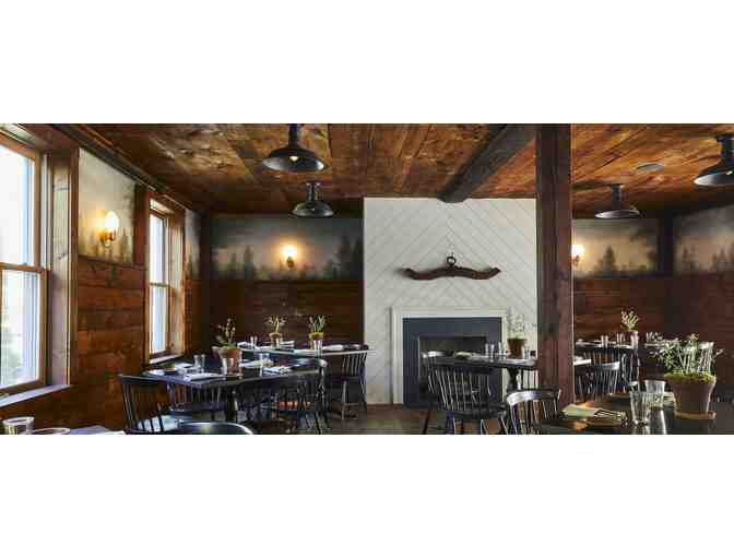 $150 Gift Certificate - dinner for 2 at 'The Little Barn' - at the White Barn Inn