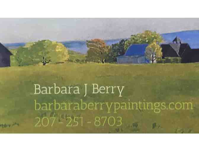 Murmurs of an Early Thaw by Barbara Berry, Oil on Canvas