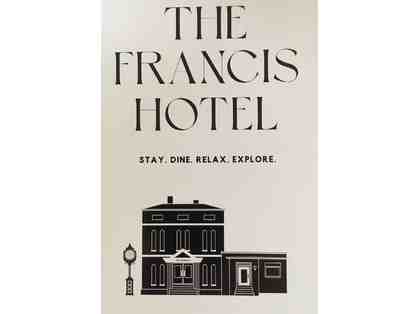 Two Night Stay at the historic Francis Hotel in Portland, Maine