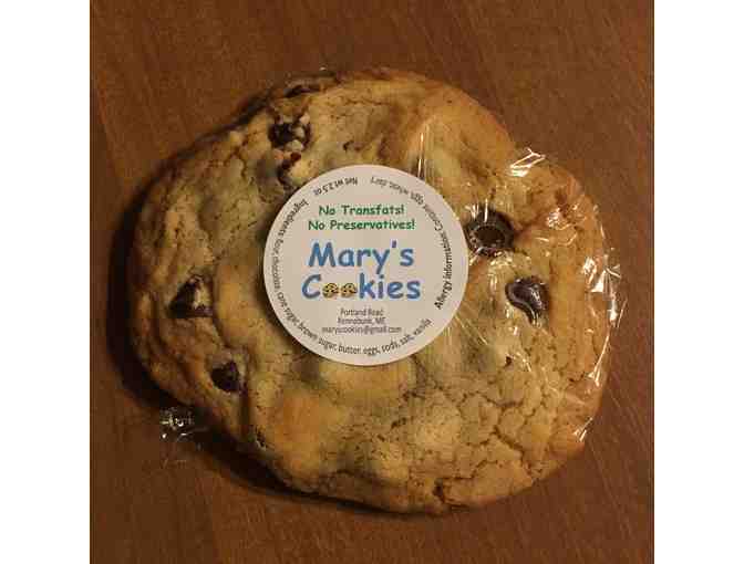 Gift Certificate for 1/2 dozen "Mary's Cookies" - Large, freshly baked choc. chip cookies - Photo 1