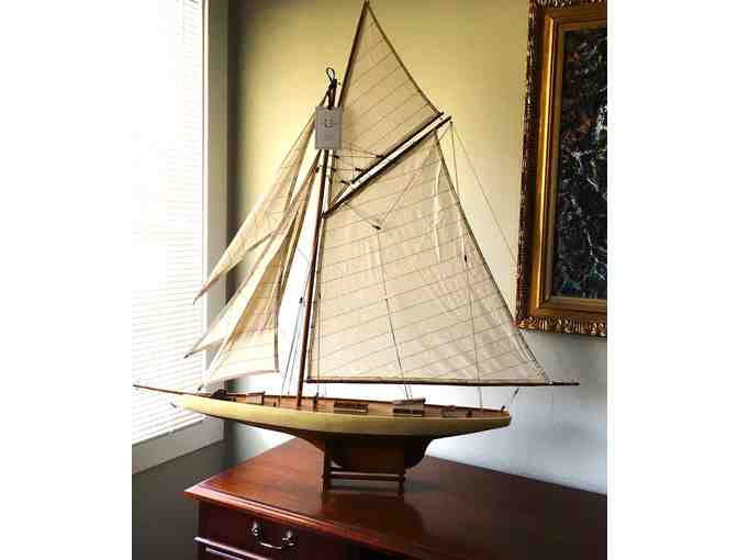 Columbia Model Ship on Stand - Photo 1