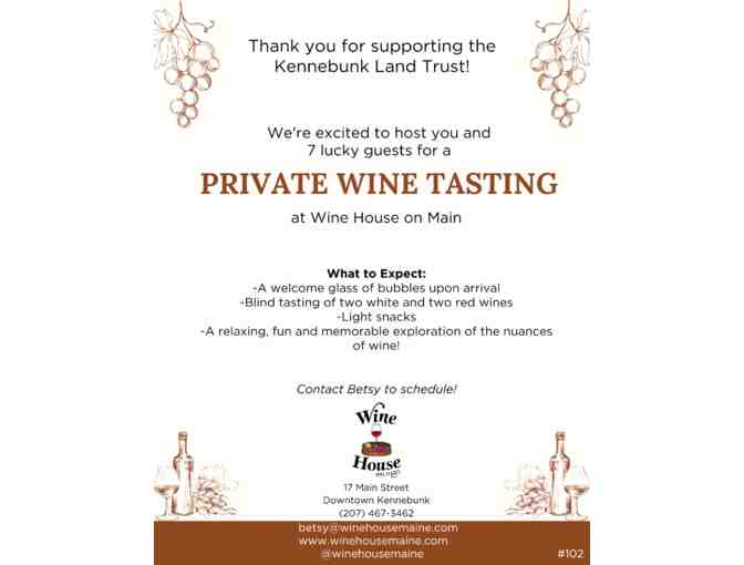 Final Day Sale! 'Wine House on Main' Tasting event for 8 people - Photo 2